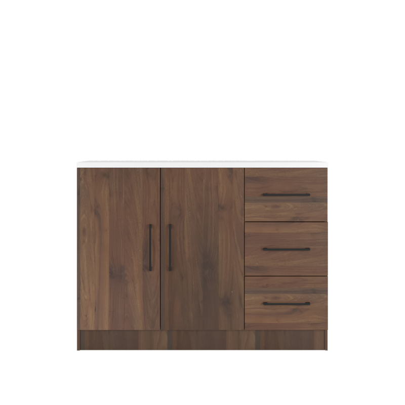 Ventura Series Kitchen Cabinets Base Unit  / Kitchen Storage - HMZ-KBC-MFC9012-WN