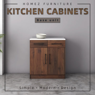 Ventura Series Kitchen Cabinets Base Unit  - HMZ-KBC-MFC9080-WN
