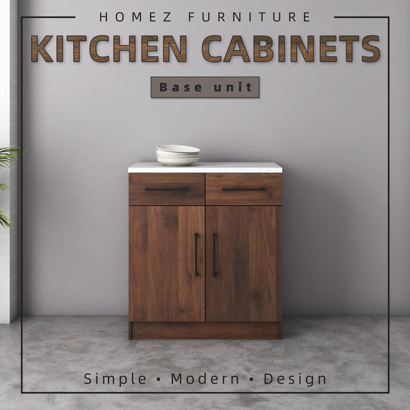 Ventura Series Kitchen Cabinets Base Unit  - HMZ-KBC-MFC9080-WN