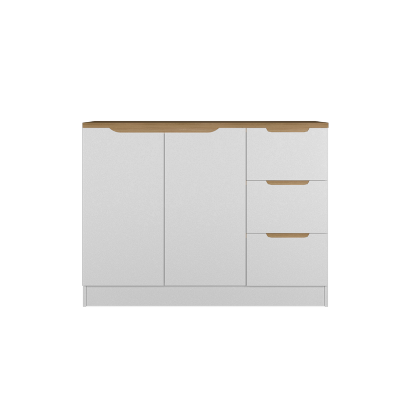 (Self-assembly) Situra Series Kitchen Cabinets Base Unit Kitchen Storage - MFCS9012-WT