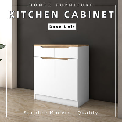 (Self-assembly) Situra Series Kitchen Cabinets Base Unit Kitchen Storage - MFCS9080-WT
