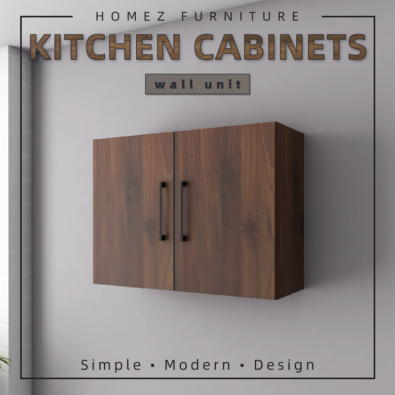 (Self-assembly) Ventura Series Kitchen Cabinets Wall Unit /Kitchen Storage - HMZ-KWC-MFC6008-WN