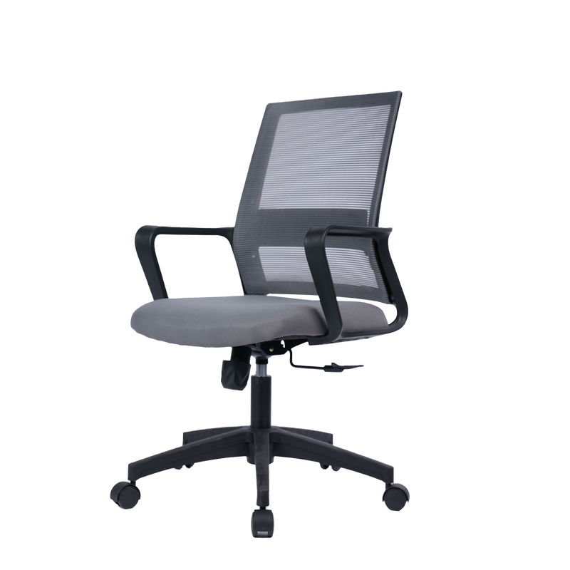 (Highly Recommended WFH Office Chair) EVA Mesh Office Chair with Ergonomic Design - HMZ-OC-MB-EVA