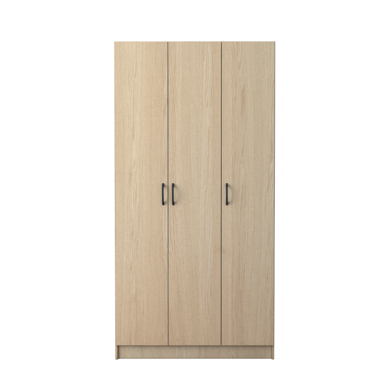 3 Door Wardrobe HMZ-WD-DT-6001 with 6 Shelves - 3FT