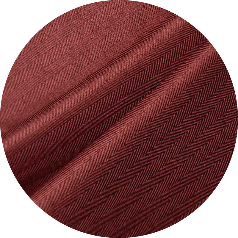 Flew Herringbone Plain Color Blackout Curtain Panel 100cm X 250cm