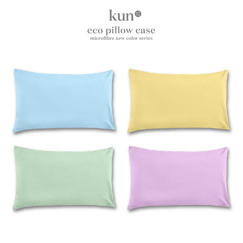 (New Arrival) Kun 100% Polyester Microfiber 105Gsm Pillow Case (50cm X 76cm)/ Bolster Case (35Cm X 105Cm)  (New Design)