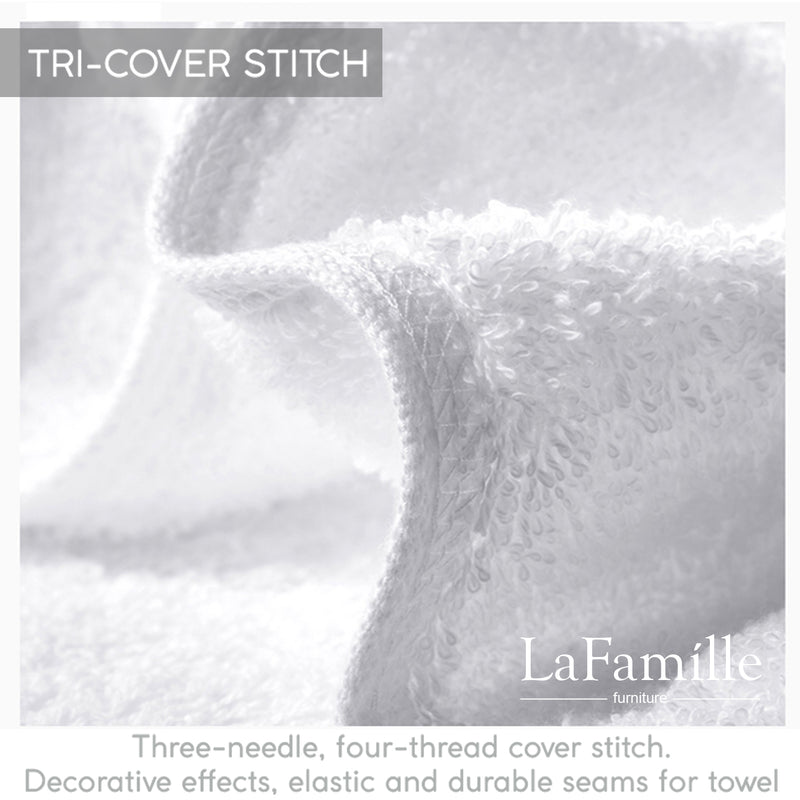 XL King Size Cotton Premium Hotel Adult Cotton Bath Towel - White (76 X 150cm)