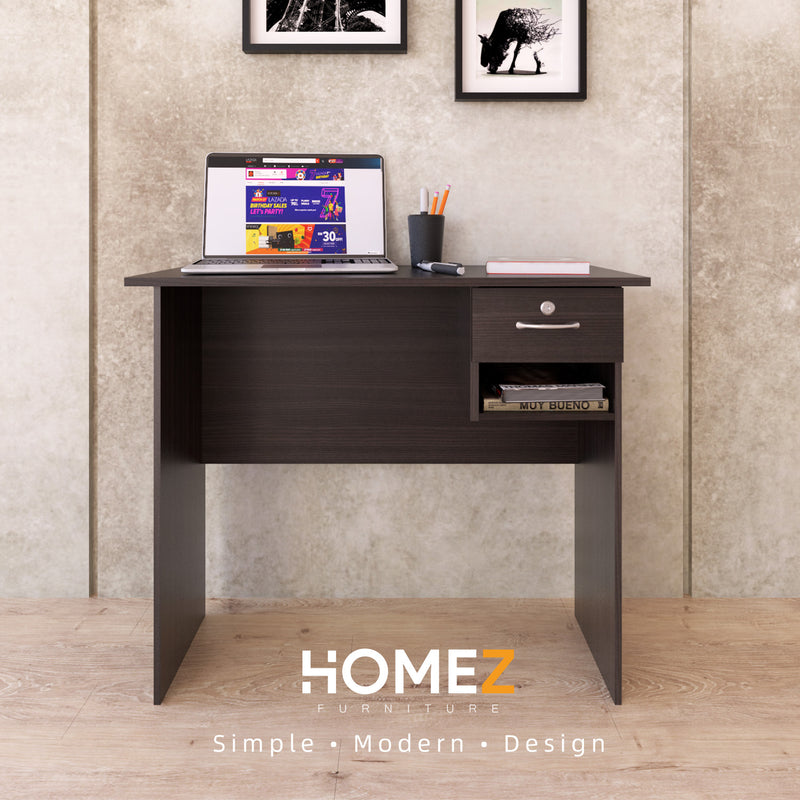 (Self-assembly) Writing Table HMZ-FN-WT-2001  with 1 Drawer Locker - 3FT