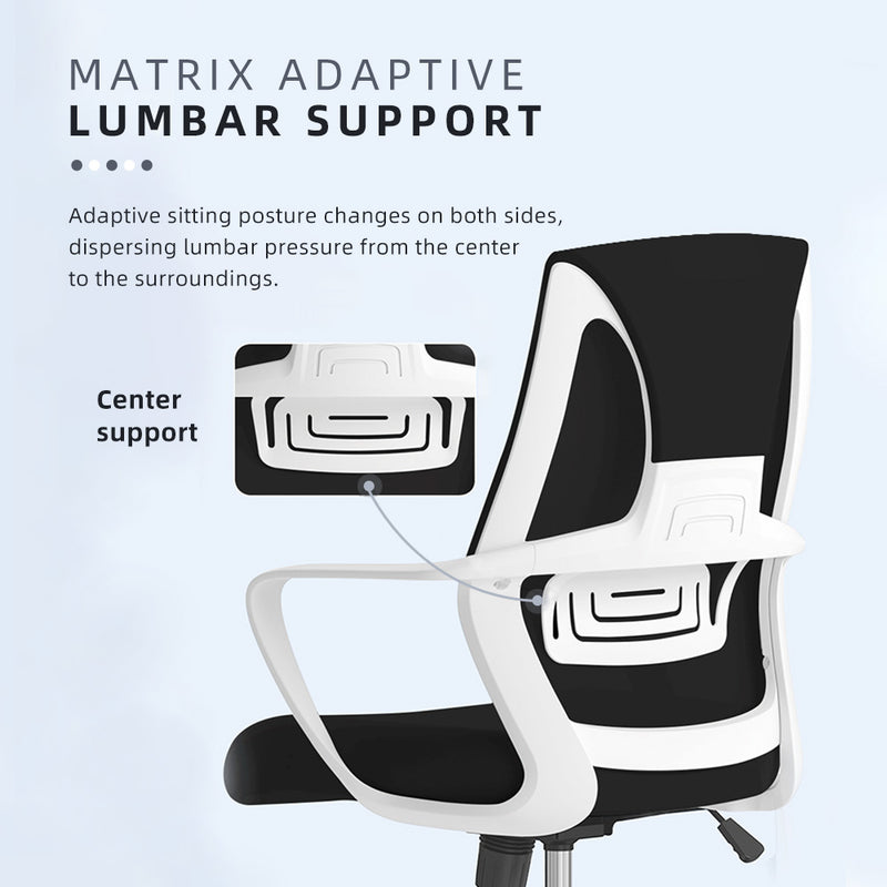 (Self-assembly) Mesh Office Chair with Ergonomic Design - OC-MB-9011