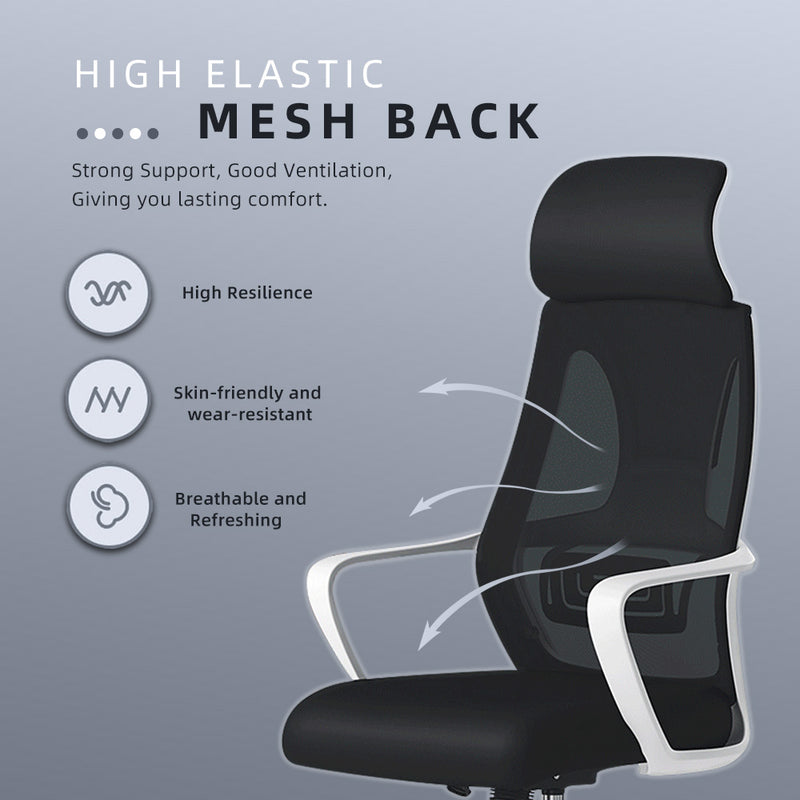 High Back Mesh Office Chair with Ergonomic Design - OC-HB-9010