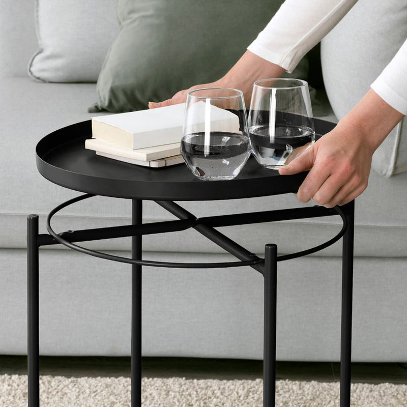 Tray Table Removable Tray Top / Side Table / Coffee Table - 45.5cm x 52.5cm