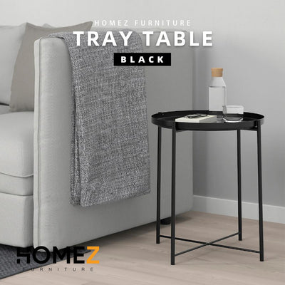 Tray Table Removable Tray Top / Side Table / Coffee Table - 45.5cm x 52.5cm