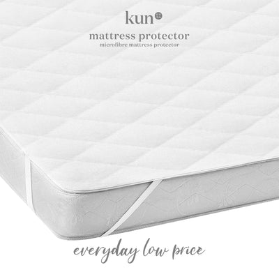 KUN Washable Mattress Protector: A Layer of Protection & Comfort - Washable (Non Waterproof)-MF-PROTECTOR