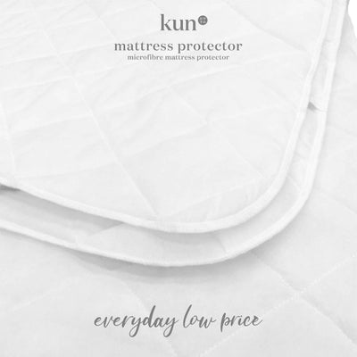KUN Washable Mattress Protector: A Layer of Protection & Comfort - Washable (Non Waterproof)-MF-PROTECTOR