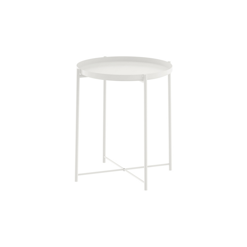 Tray Table Removable Tray Top / Side Table / Coffee Table - 45.5cm x 52.5cm