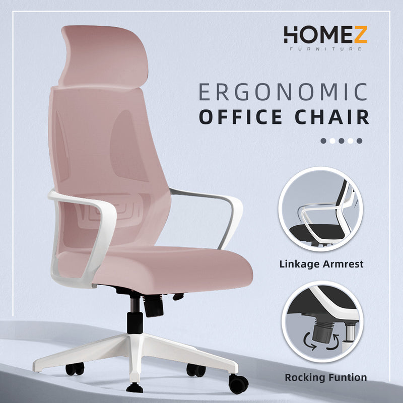 High Back Mesh Office Chair with Ergonomic Design - OC-HB-9010