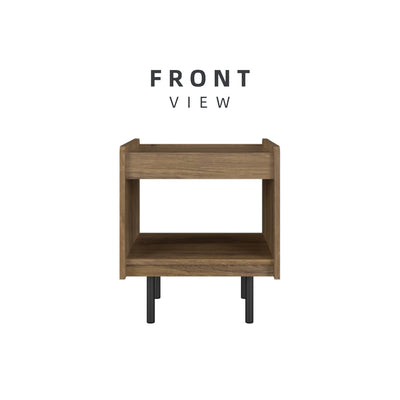 2FT Apolo Series Modern Design Side Table With 2 Drawer - HMZ-FN-ST-A4848-CO