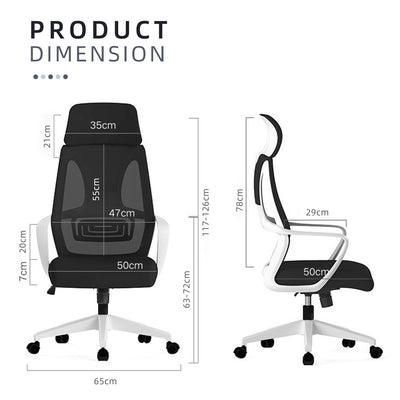 High Back Mesh Office Chair with Ergonomic Design - OC-HB-9010