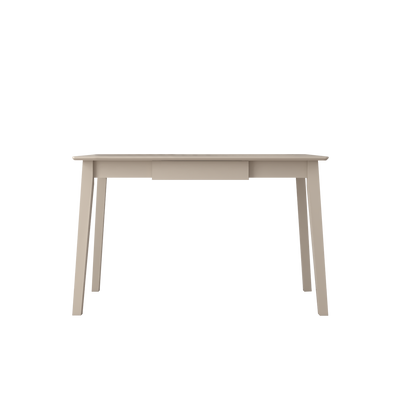(Self-assembly) 4FT Modern Solid Rubber Wood Writing Desk/ Office Desks-SSH-FN-62099-WT
