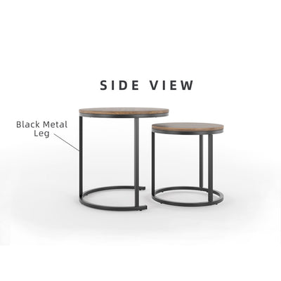 (Self-assembly) 1.5FT Noble Series Coffee Table / Side Table Modernist Design - HMZ-FN-CT-N3003-CN