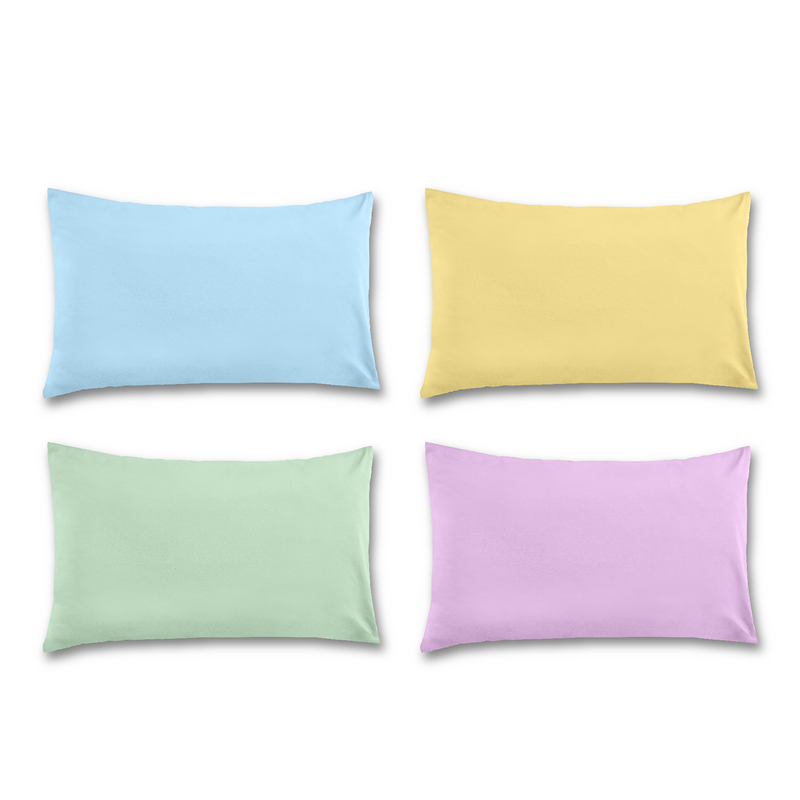 (New Arrival) Kun 100% Polyester Microfiber 105Gsm Pillow Case (50cm X 76cm)/ Bolster Case (35Cm X 105Cm)  (New Design)