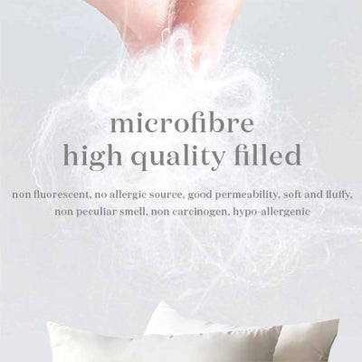 KUN Hugging Comfort Bolster High Quality Soft Polyester Fibre Filling / Washable-HBP