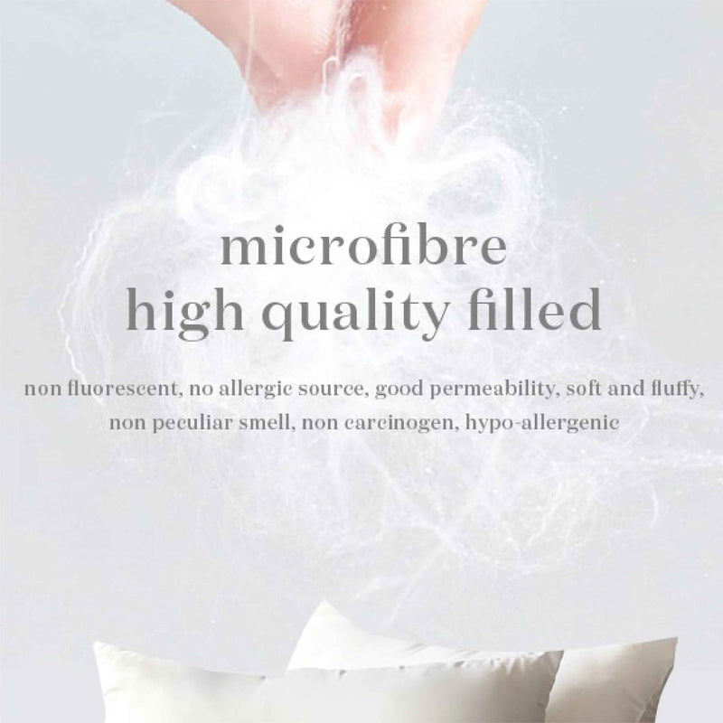 KUN Hugging Comfort Bolster High Quality Soft Polyester Fibre Filling / Washable-HBP